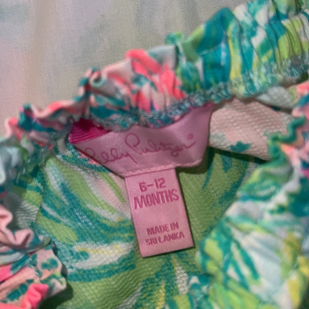 Lilly Pulitzer baby shift dress and matching bloomers - size 6-12 months - EUC - Picture 5 of 8